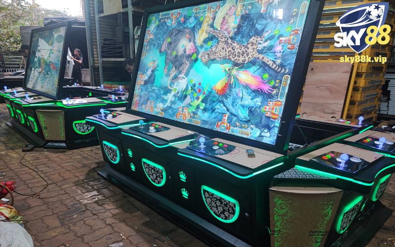 Các dòng máy bắn cá không thể so sánh về tiện ích với các game online