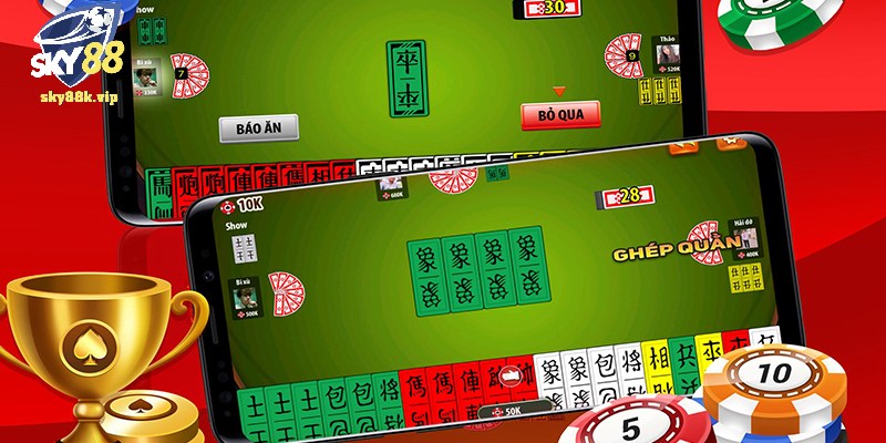 Bài Xệp thu hút nhiều người chơi