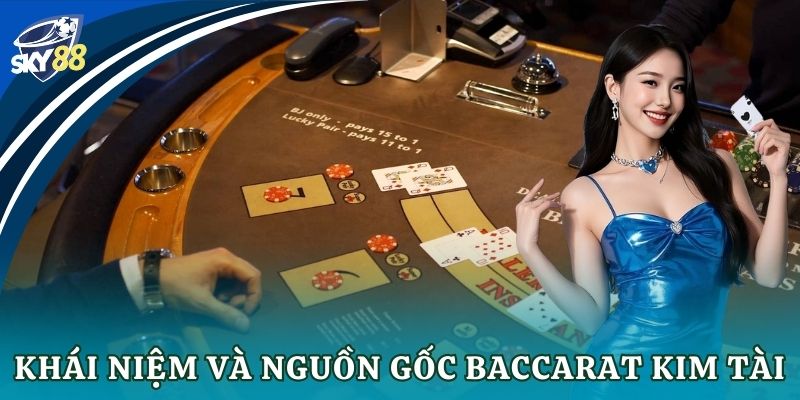 Khái niệm và nguồn gốc Baccarat kim tài